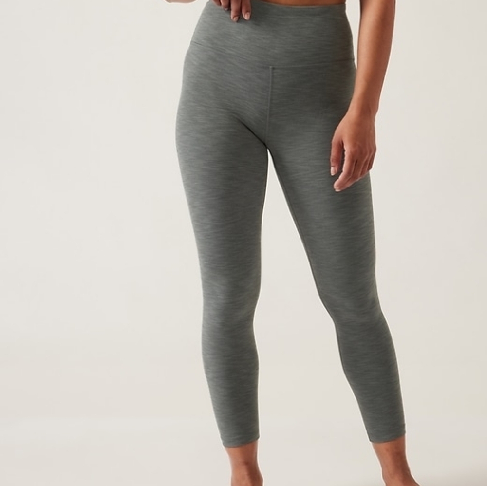 Athleta Gray High-Waisted Leggings - Picture 7 of 7